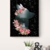 Fox Wall Art Print, Fox Wall Art, Digital Download, Fox Decor, Floral Wall Art, Fox Art Print, Fox Printable, Fox Artwork, Animal Print - Image 6