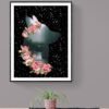Fox Wall Art Print, Fox Wall Art, Digital Download, Fox Decor, Floral Wall Art, Fox Art Print, Fox Printable, Fox Artwork, Animal Print - Image 9