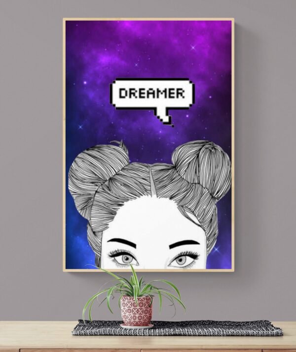 Dreamer Print Art, Digital Download, Printable Dreamer Home Decor Art, Dreamer Wall Art - Image 9
