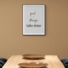 Good Things take time Printable Art, Good Things Wall Art, Typography Print, Digital Download, Positive Affirmation, Good Things Wall Print - Image 6