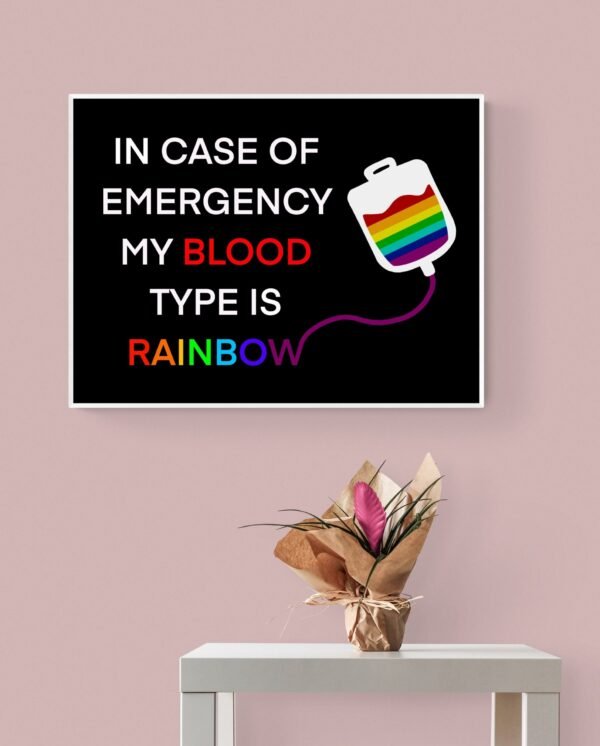 LGBT Inspirational Quote, Love Is Love, Rainbow Wall Art, Pride Wall Decor, Printable Wall Art, Digital Download - Image 6