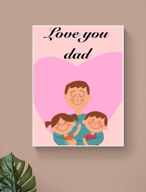 Fathers Day Wall Art, Fathers Day Gift, Digital Download, Fathers Day Print, Fathers Day Poster, Fathers Day Decor, Best Dad Ever, Daddy Art - Image 7