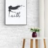 Faith Wall Art, Faith Printable, Digital Download, Faith Wall Decor, Inspirational Art, Faith Over Fear, Faith Art Print, Faith Decor - Image 5