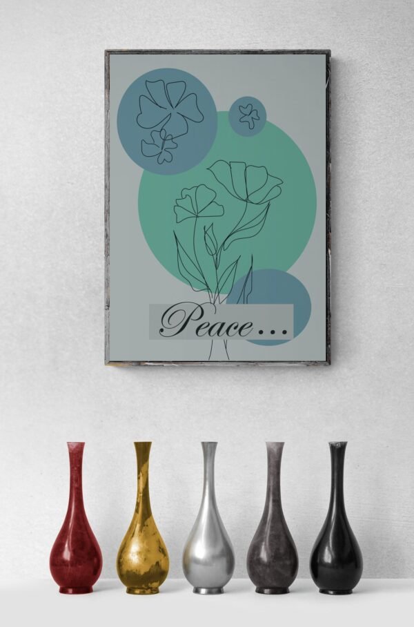 Peace, Typography Wall Art, Instant Download, Digital Download, Typography Prints - Image 6