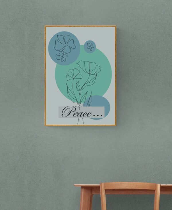 Peace, Typography Wall Art, Instant Download, Digital Download, Typography Prints - Image 7