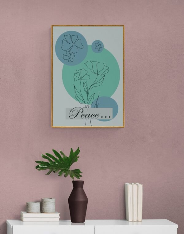 Peace, Typography Wall Art, Instant Download, Digital Download, Typography Prints - Image 8
