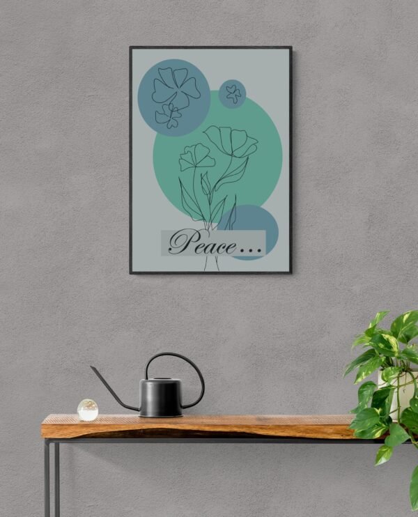 Peace, Typography Wall Art, Instant Download, Digital Download, Typography Prints - Image 9