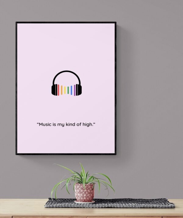 Music Wall Art, Pride Wall Hanging, Music Print, Lgbt Pride Poster, Printable Wall Art, Digital Download - Image 9
