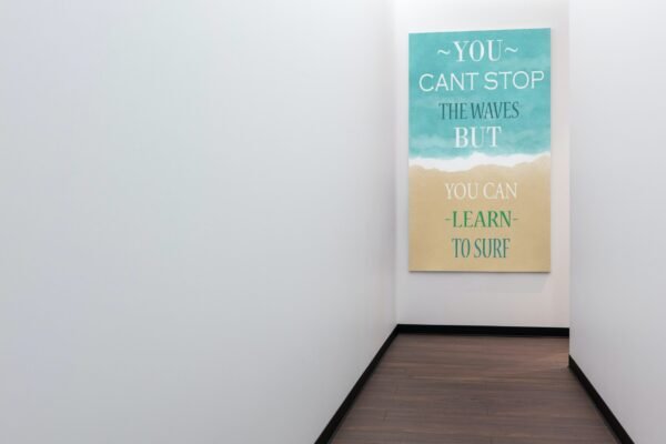 You Cant Stop The Waves But You Can Learn To Surf, Digital Art, Wall Art, Instant Download, Digital download, Home Decor, Office Decor - Image 7