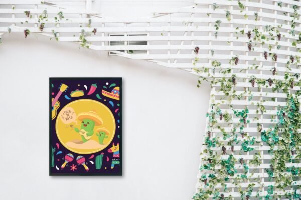 Cinco De Mayo, Digital Art, Wall Art, Instant Download, Digital download, Home Decor