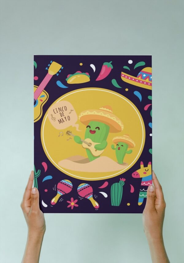 Cinco De Mayo, Digital Art, Wall Art, Instant Download, Digital download, Home Decor - Image 7