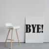 Bye, Digital Art, Wall Art, Instant Download, Digital download, Home Decor - Image 6