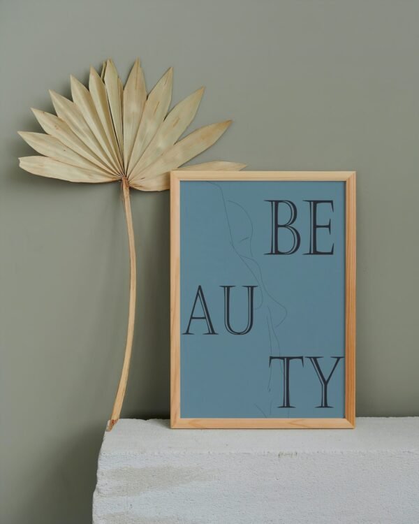 Beauty, Digital Art, Wall Art, Instant Download, Digital download, Home Decor, Office Decor