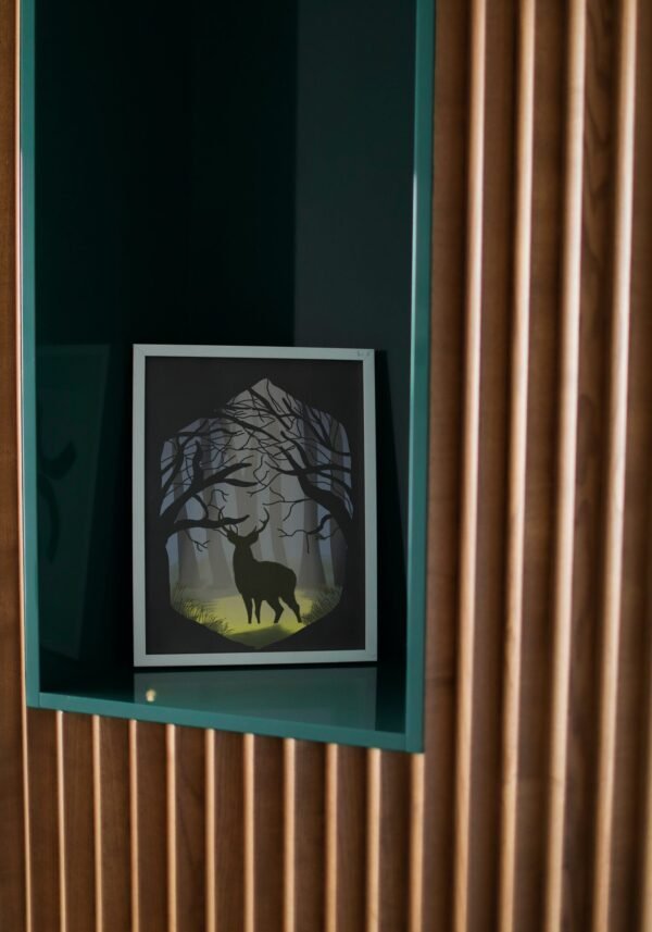The Forest, Digital Art, Wall Art, Instant Download, Digital download, Home Decor - Image 3