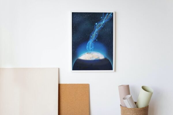 Galaxy, Digital Art, Wall Art, Instant Download, Digital download, Home Decor - Image 4