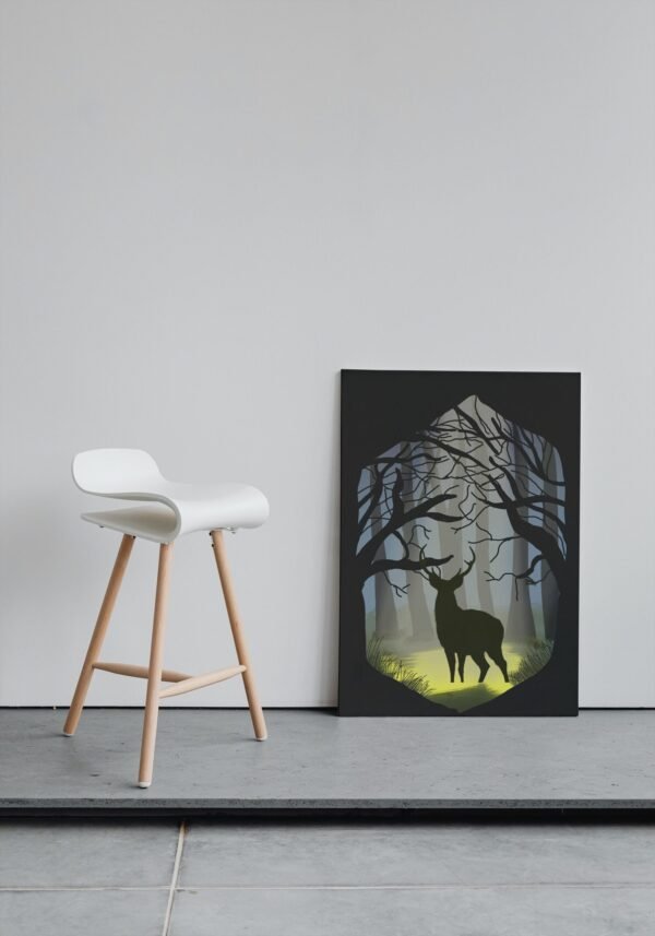 The Forest, Digital Art, Wall Art, Instant Download, Digital download, Home Decor - Image 9