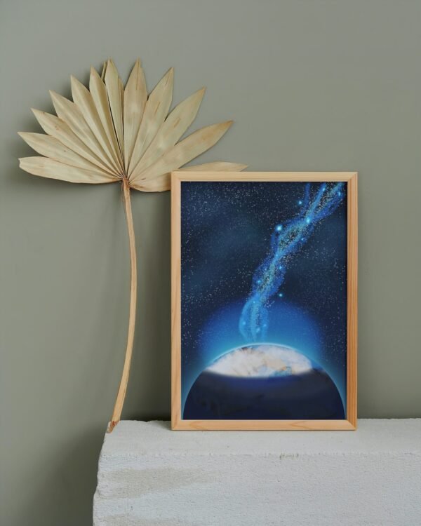Galaxy, Digital Art, Wall Art, Instant Download, Digital download, Home Decor - Image 9