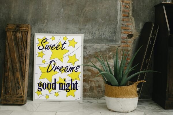 Goodnight-Sweet Dreams, Digital Art, Wall Art, Instant Download, Digital download, Home Decor - Image 7