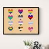 Pride Wall Art, Lgbt Wall Decor, Lgbt Pride Poster, Printable Wall Art, Digital Download - Image 5