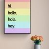 Lgbt Wall Art, Lgbt Pride Poster, Rainbow Wall Art, Lgbt Home Decor, Printable Wall Art, Digital Download - Image 2
