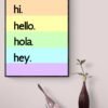 Lgbt Wall Art, Lgbt Pride Poster, Rainbow Wall Art, Lgbt Home Decor, Printable Wall Art, Digital Download - Image 6