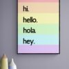 Lgbt Wall Art, Lgbt Pride Poster, Rainbow Wall Art, Lgbt Home Decor, Printable Wall Art, Digital Download - Image 7