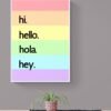 Lgbt Wall Art, Lgbt Pride Poster, Rainbow Wall Art, Lgbt Home Decor, Printable Wall Art, Digital Download - Image 9
