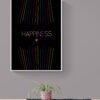 Happiness Quote, Rainbow Wall Art, Lgbt Wall Decor, LGBTQ Pride Poster, Printable Wall Art, Digital Download - Image 9